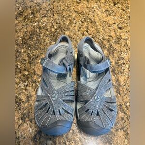 Keen Gray Strappy Sandals